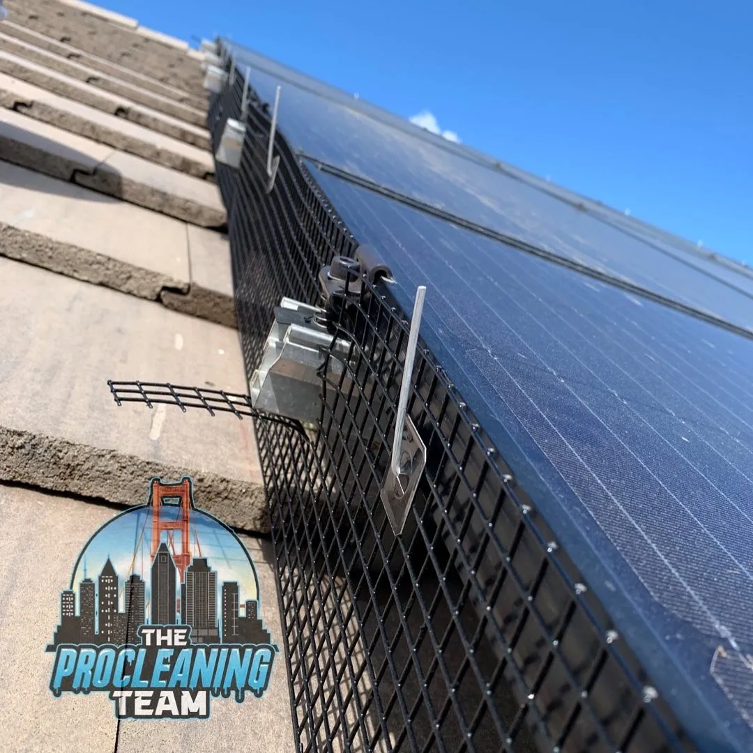 Solar panel guard and pigeon abatement services